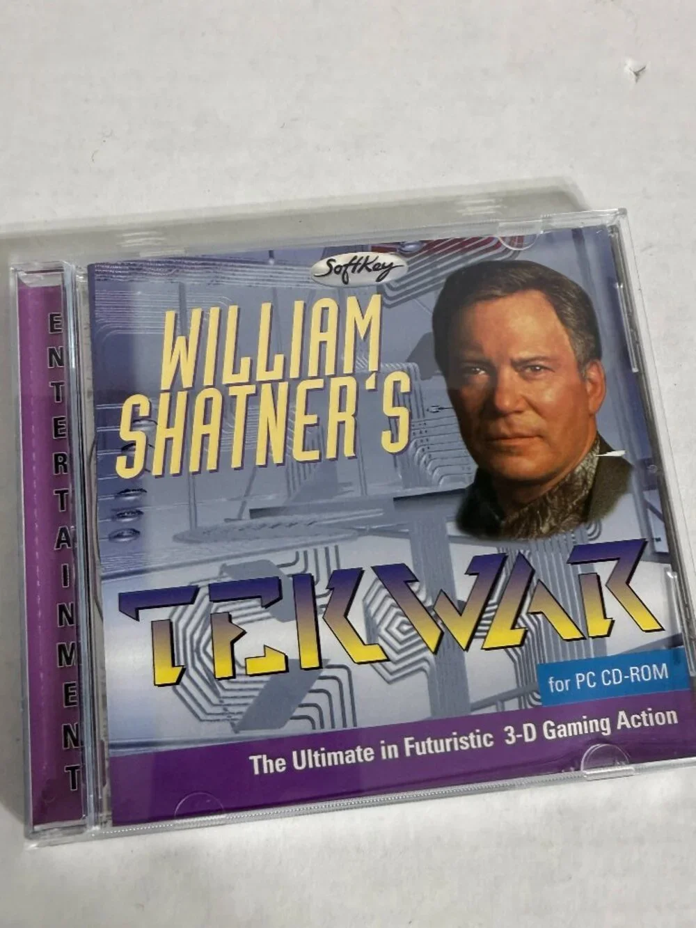 William Shatner's Tek War (PC CD ROM Game, 1995) Original Case Instructions GUC